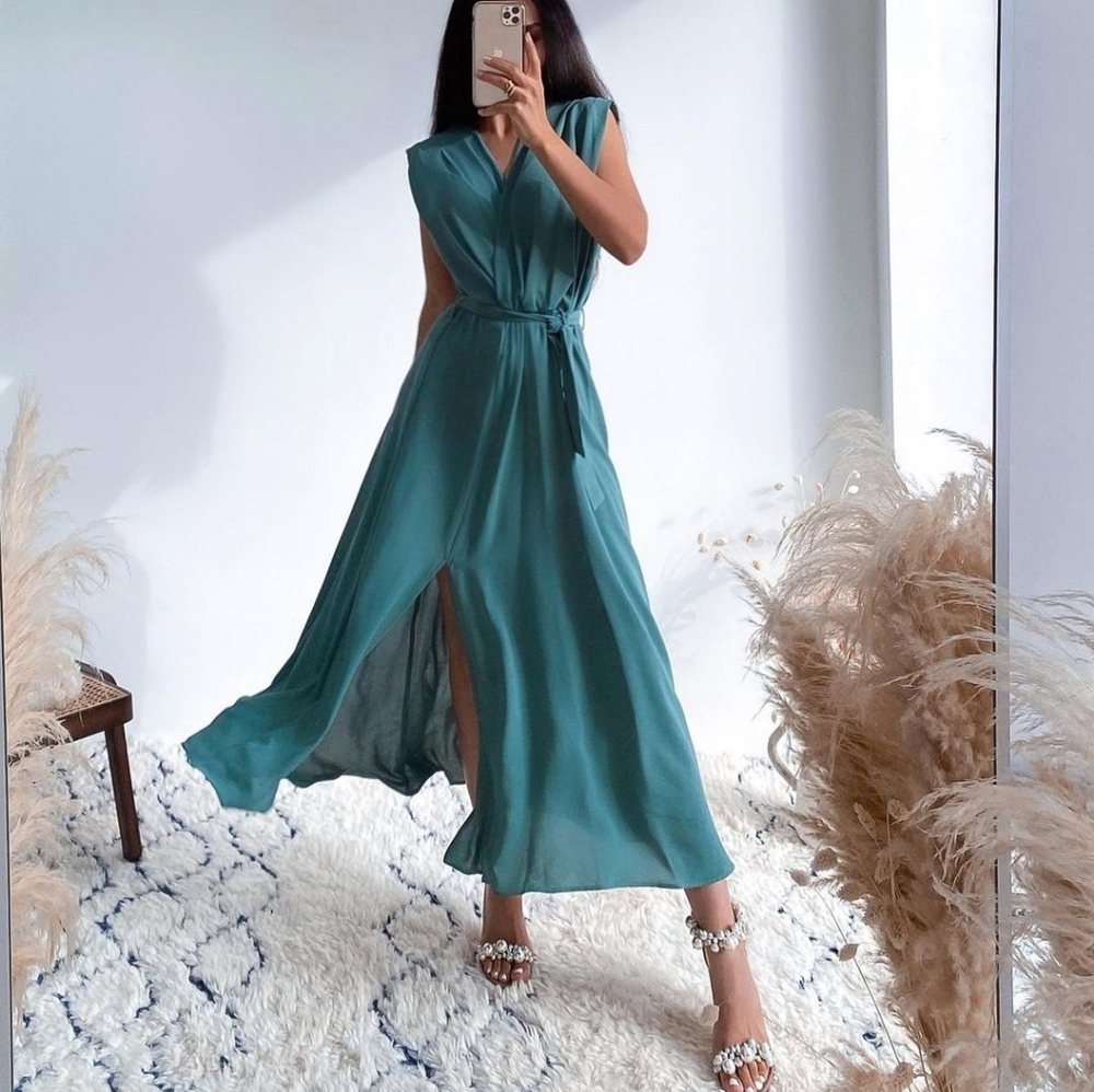 Zara Belted Wrap Dress